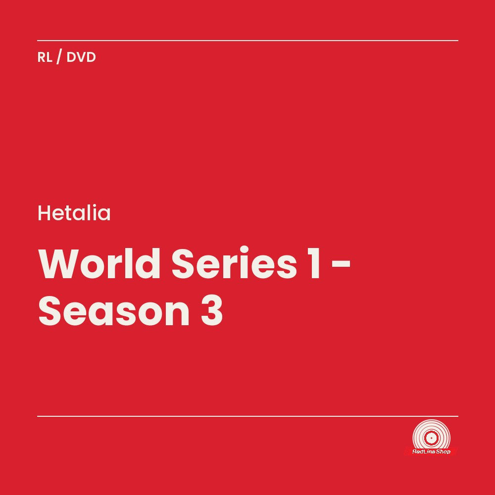 Hetalia – World Series 1 - Season 3 (2-disc DVD, EN)