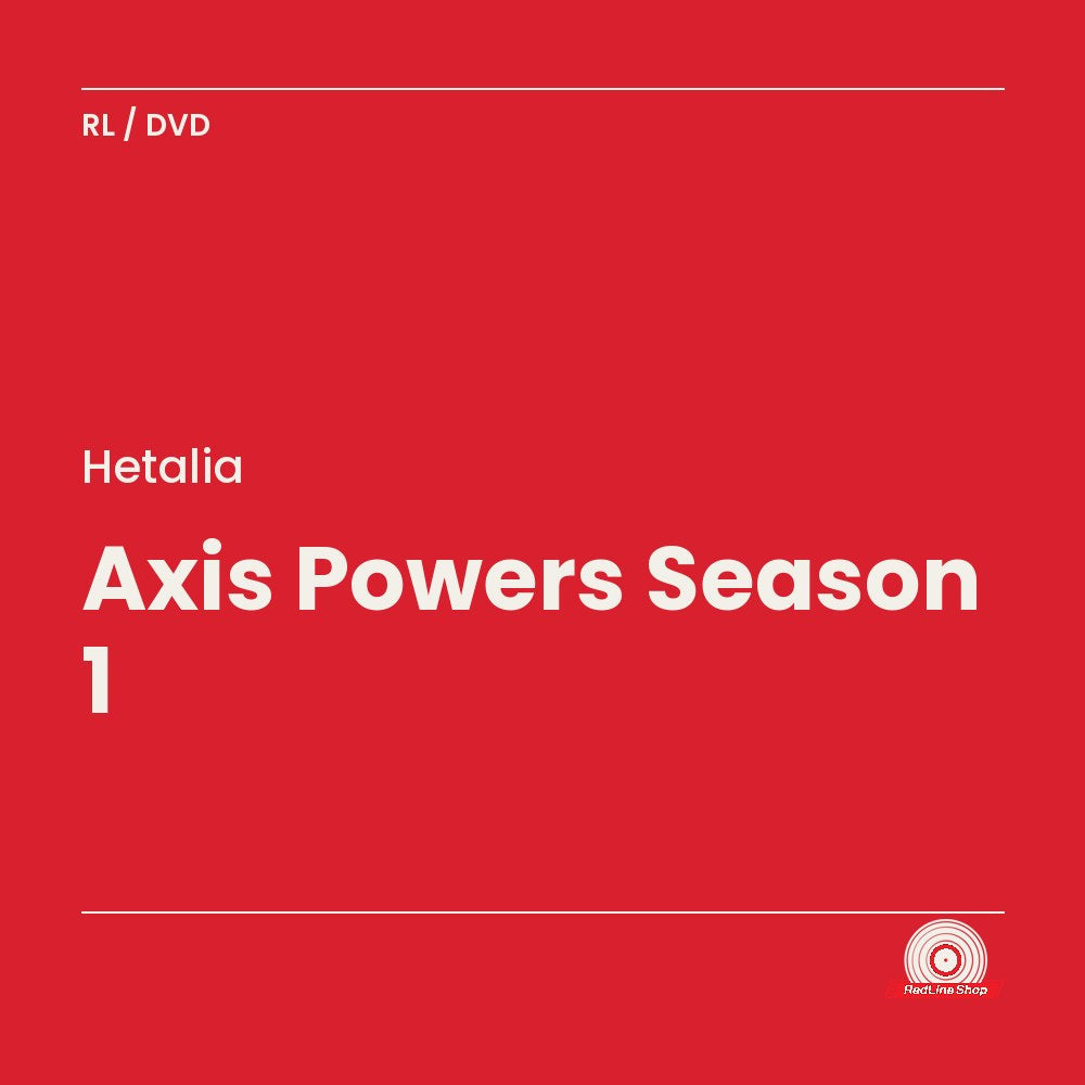 Hetalia – Axis Powers Season 1 (2-disc DVD, EN)