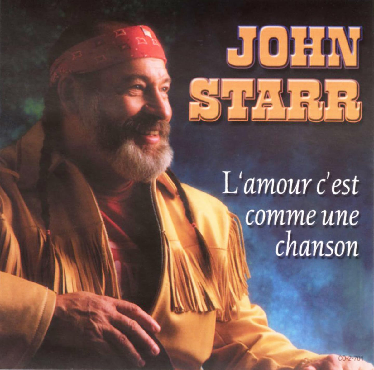 John Starr – L'amour C'est Comme Une Chanson (CD, VF/EN) — cover