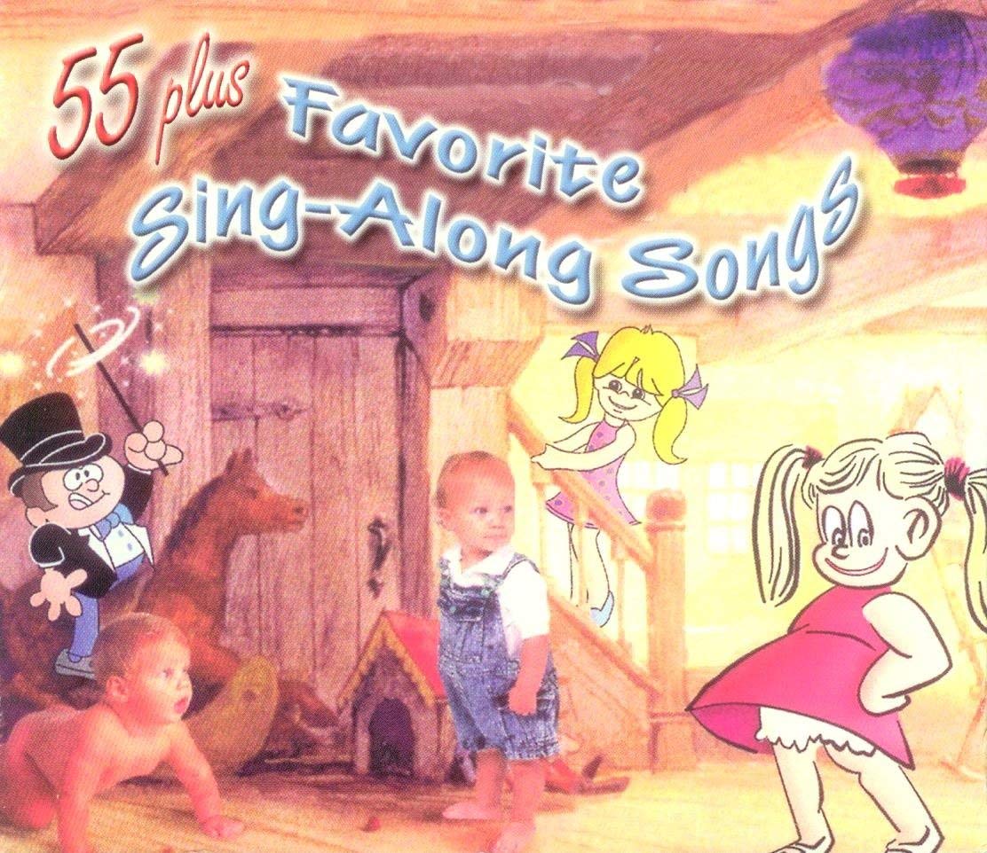 Favorite Sing-Along Sons – 55 Plus Songs (2-disc CD, EN) — cover