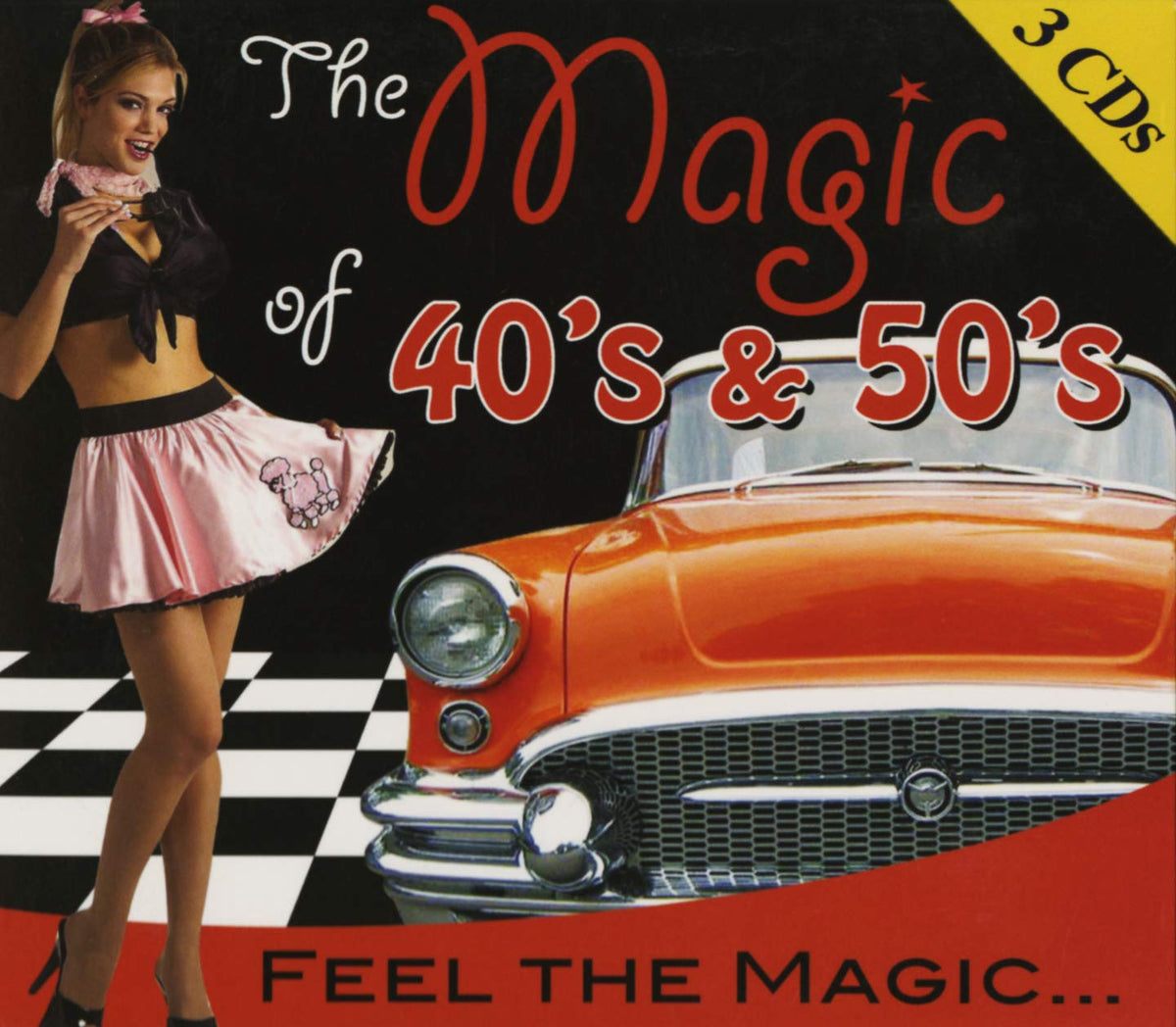 Magic of 40'S & 50'S – Various Artists (3cd) cm6-5006 (3-disc CD, EN) — cover