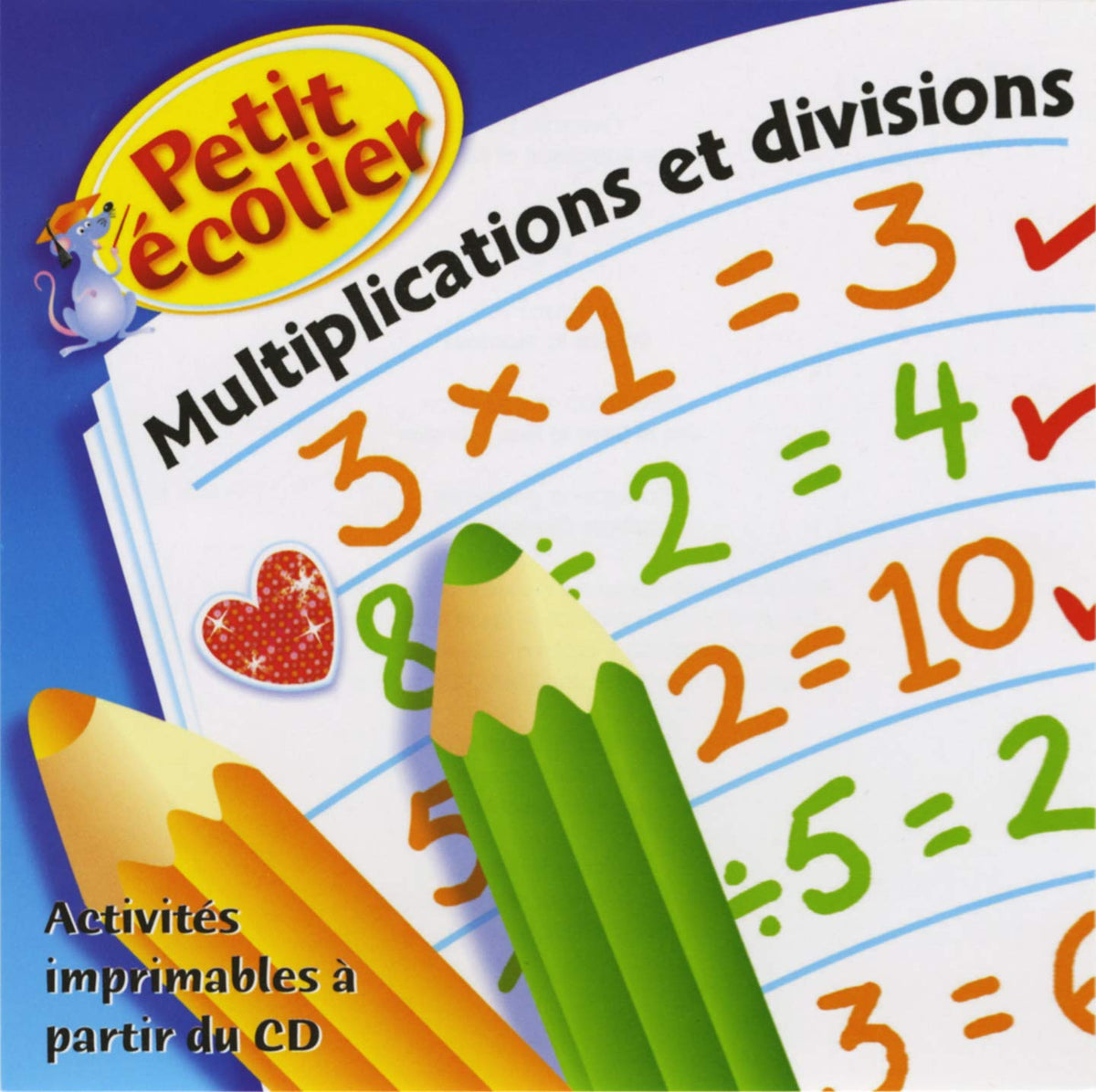 Petit Ecolier – Multiplications Et Divisions (CD, VF) — cover
