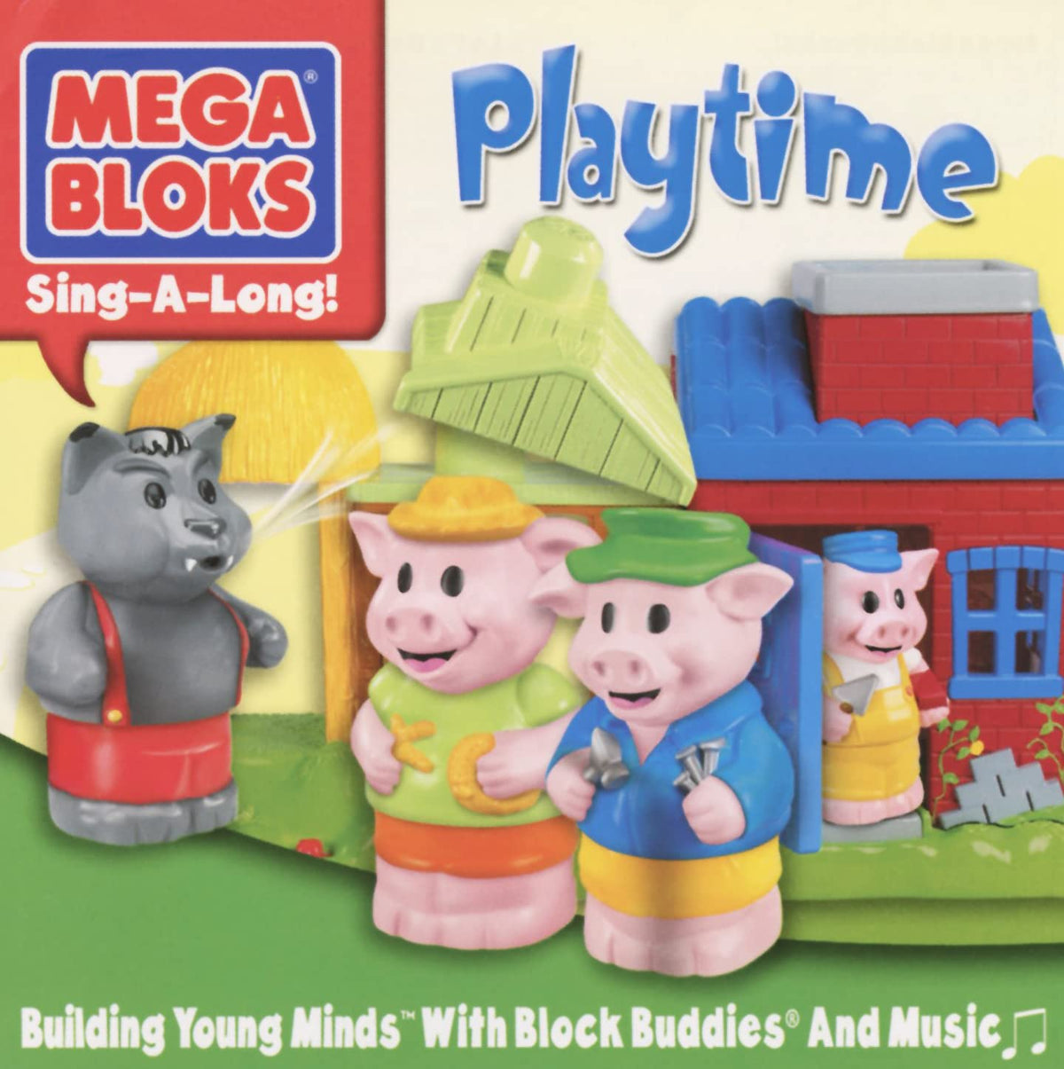 Mega Bloks – Playtime 21 Sing-A-Long Songs! (CD, EN) — cover