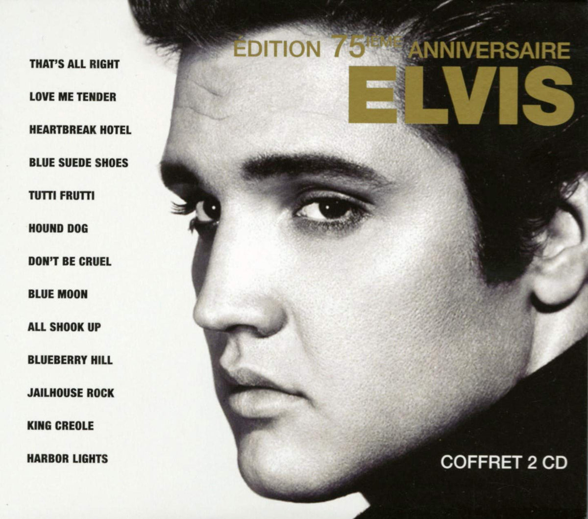 Elvis Presley – 75ieme Anniversaire (2-disc CD, EN) — cover