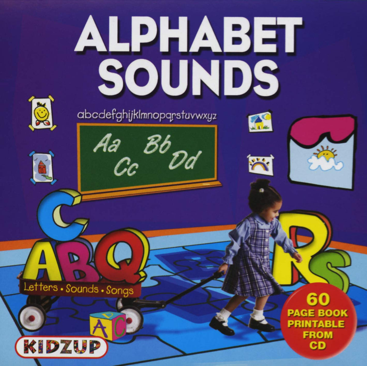 Alphabet Sounds – Letters, Sounds & Songs (CD, EN) — cover
