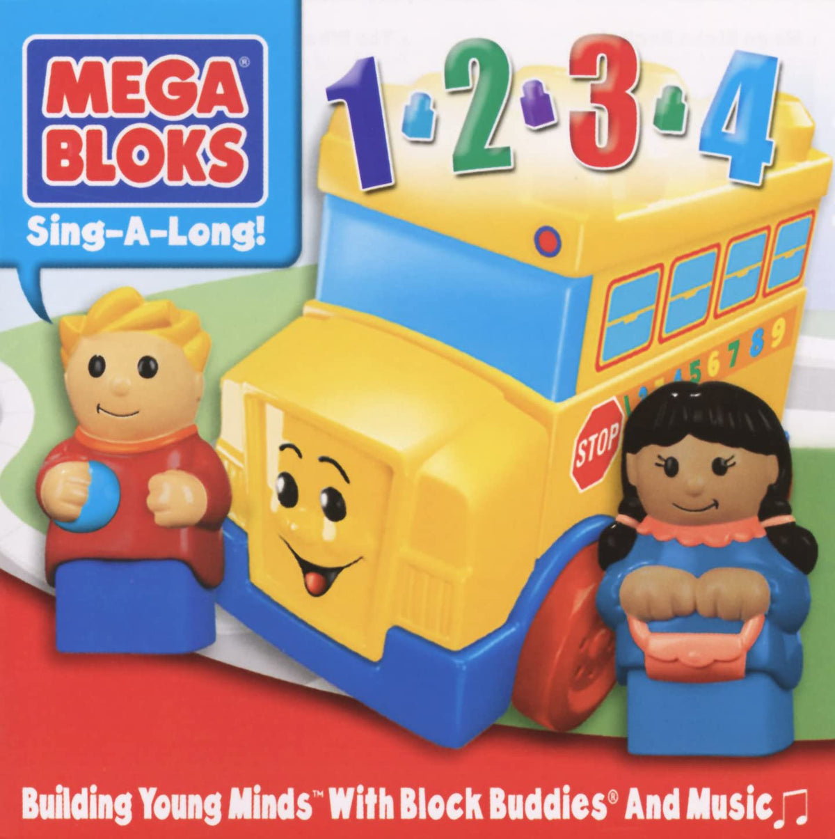 Mega Bloks – 1-2-3-4 21 Sing-A-Long Songs! (CD, EN) — cover