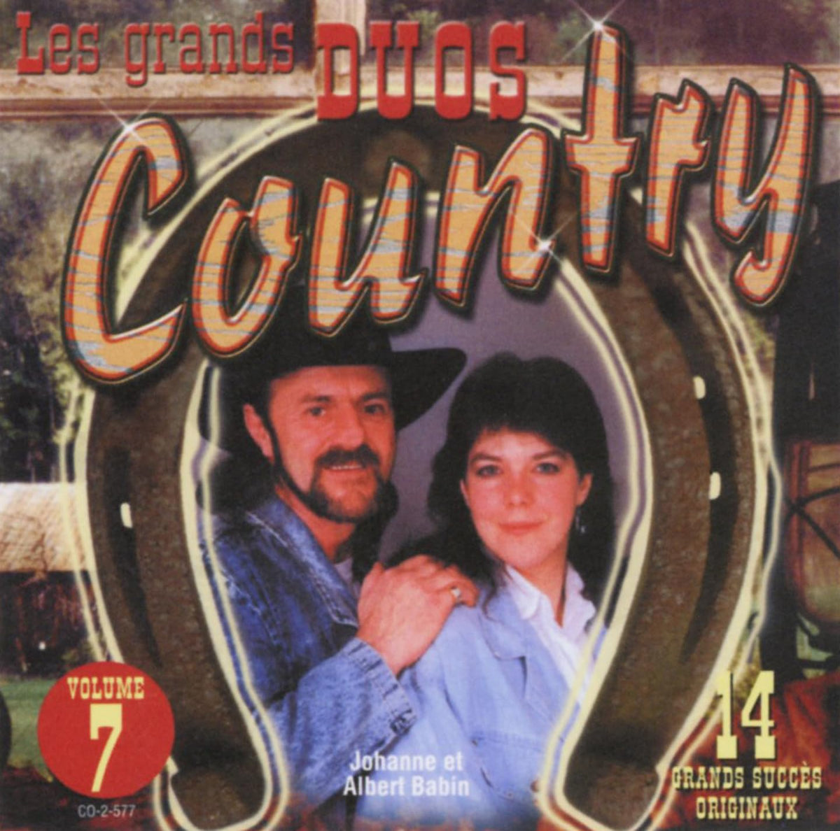 Les Grandes Duos Country – Artistes Varies Vol.7 (CD, VF) — cover