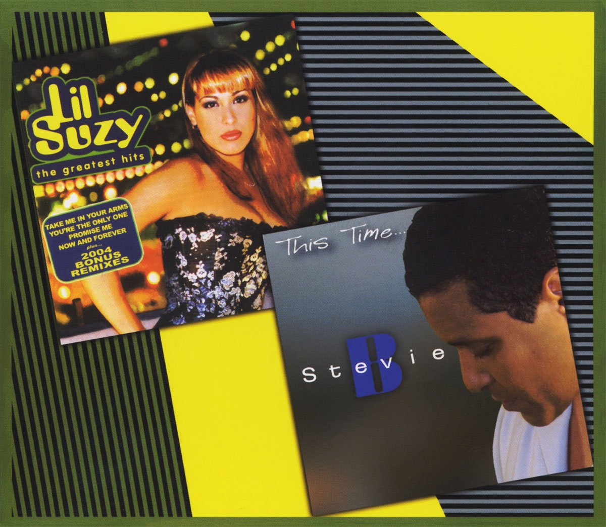 Stevie B / Little Suzy – This Time / Greatest Hits (2-disc CD, EN) — cover