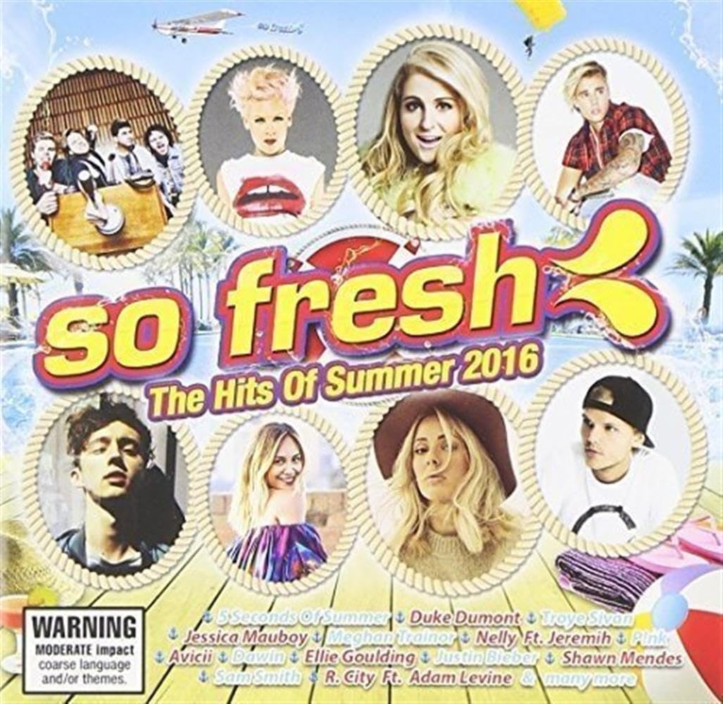 So Fresh – The Hits Of Summer 2016 Various Artists (CD, EN) — cover