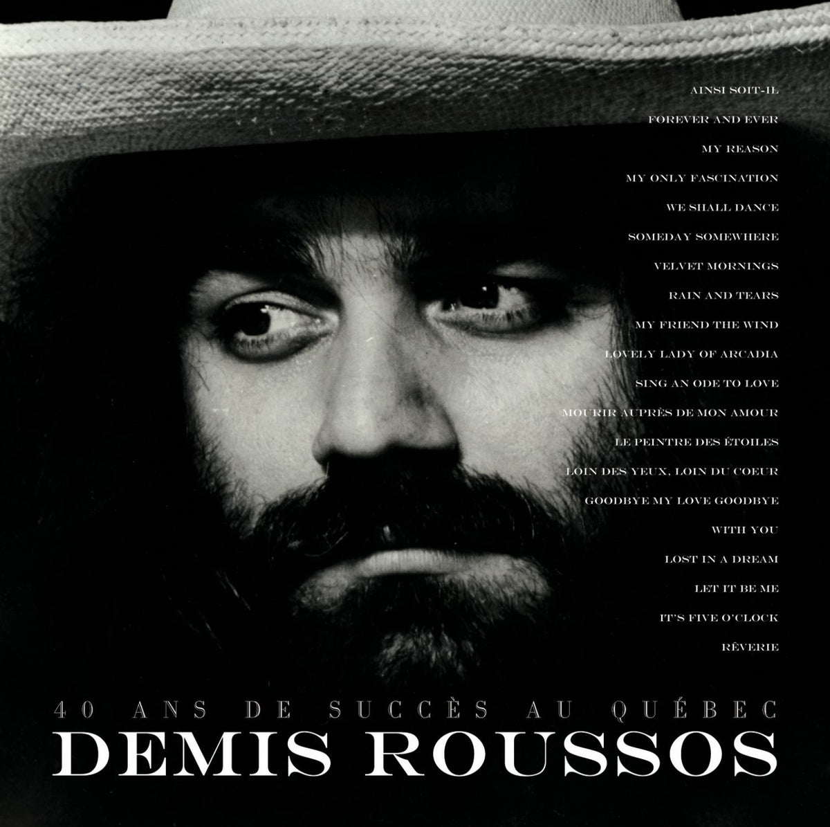 Demis Roussos – 40 Ans De Grands Succès Au Québec (CD, VF/EN) — cover