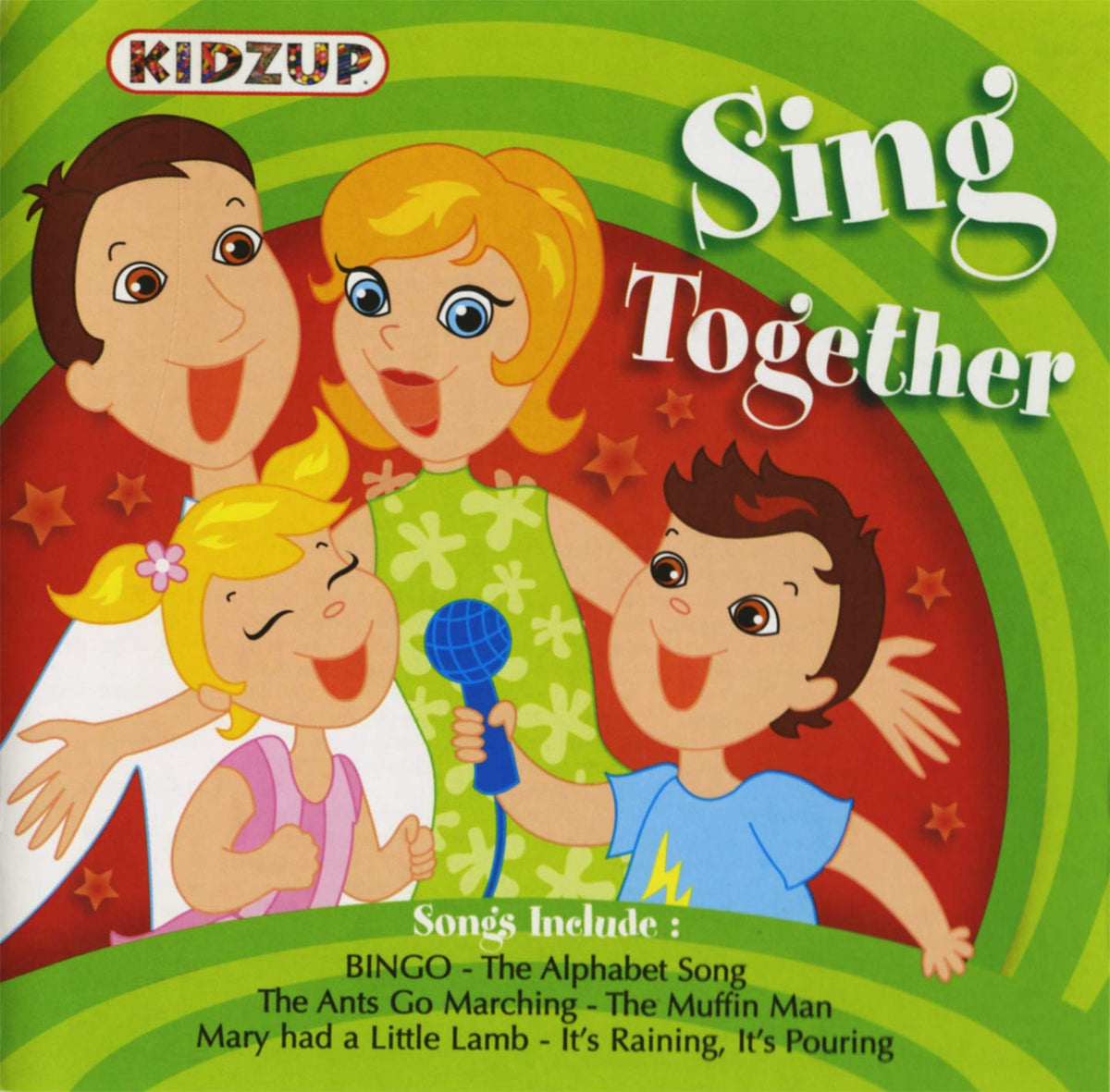 Sing Together – Encourages Family Togetherness Through Sing-Along Fun (KCD-907339) (CD, EN) — cover