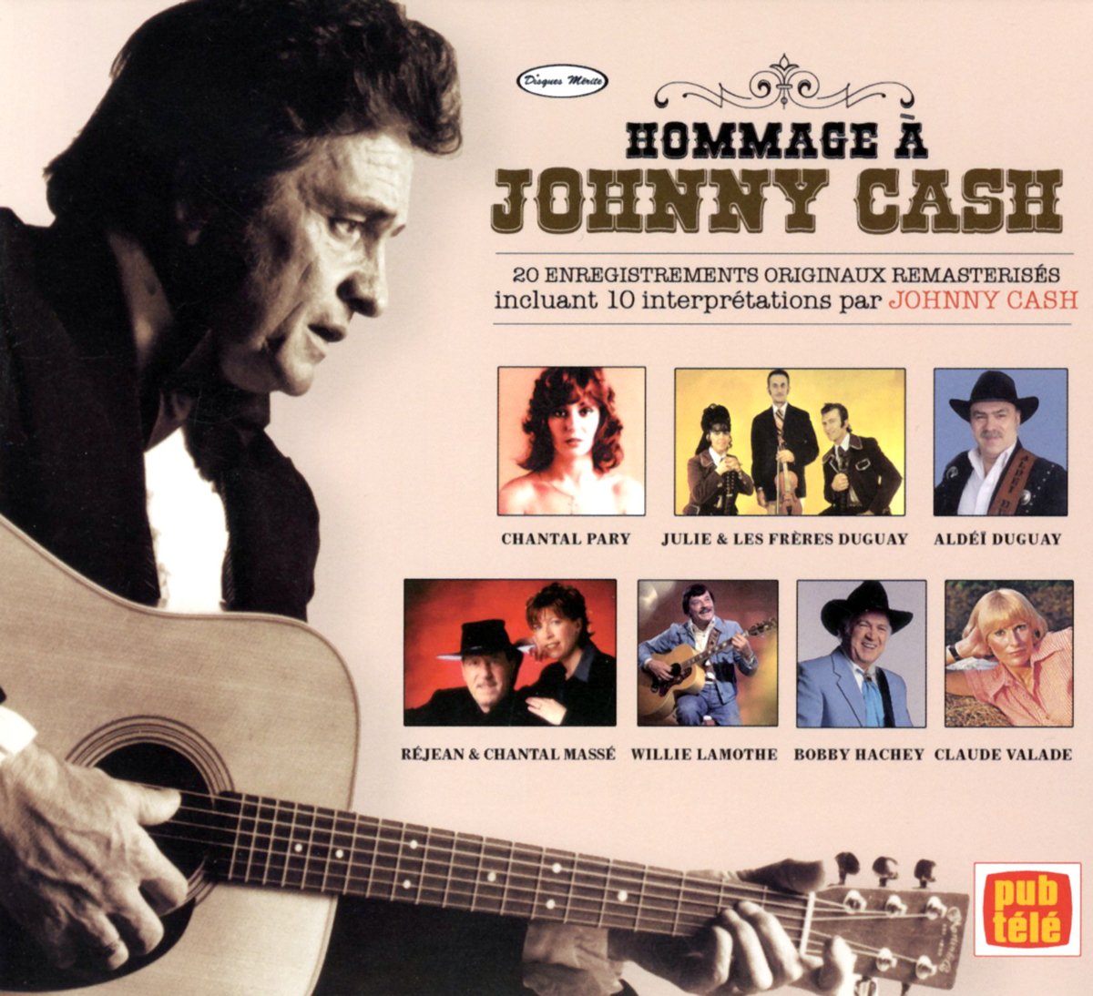 Hommage a Johnny Cash – Artistes Varies (CD, VF)