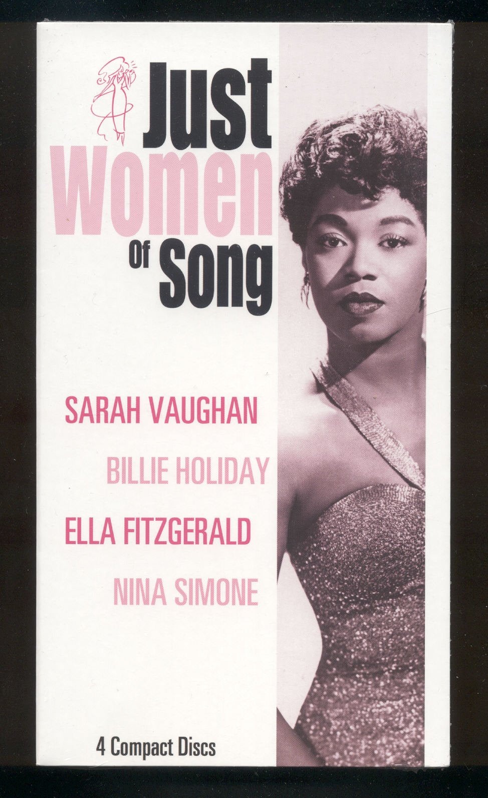 Just Women of Song – Vaughan / Holiday / Fitzgerald / Simone (4-disc CD, EN) — cover