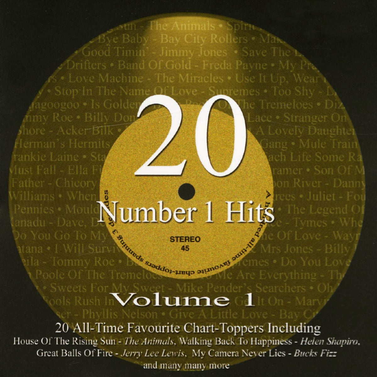 20 Number 1 Hits – Volume 1 (Various Artists) (CD, EN) — cover
