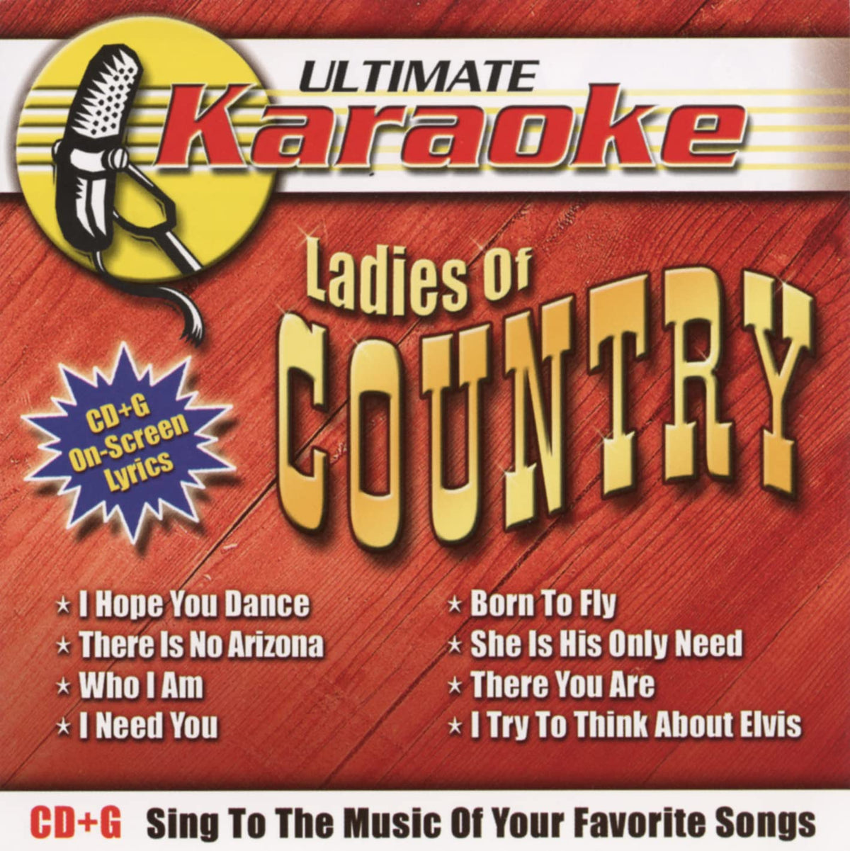 Ladies of Country – Ultimate Karaoke (CD, EN) — cover