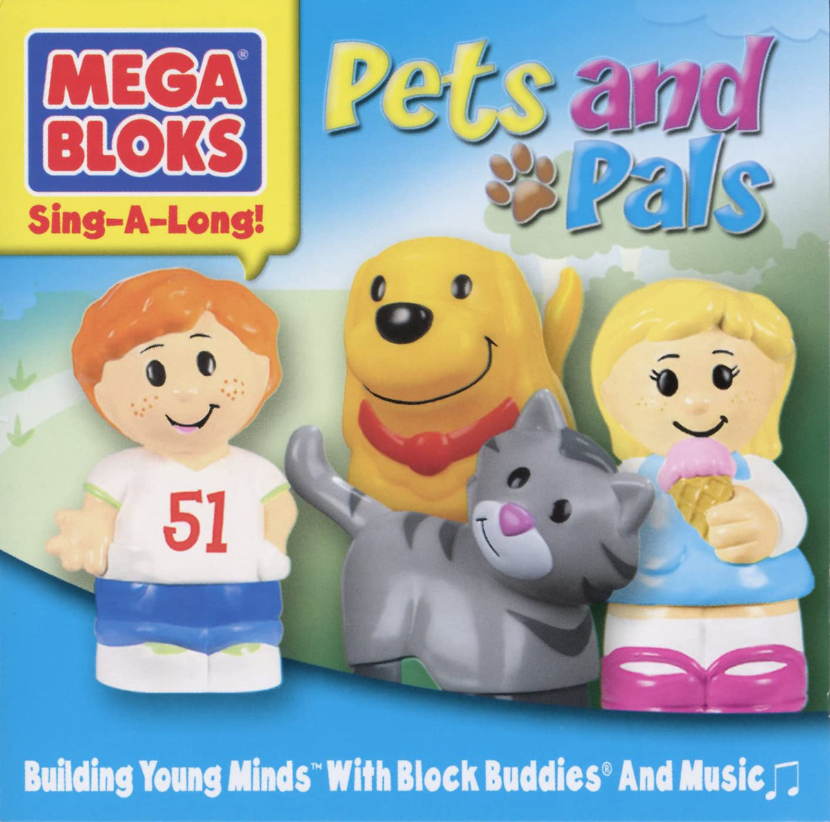 Mega Bloks – Pets & Pals 21 Sing-A-Long Songs! (CD, EN) — cover