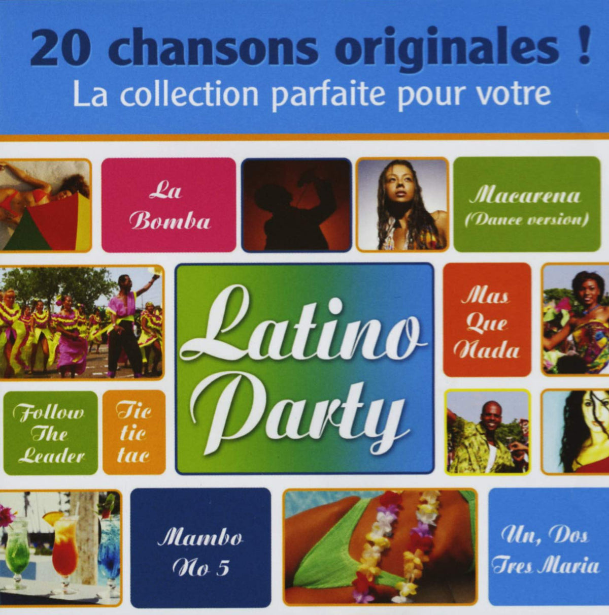 Latino Party – 20 Chansons Originales! (CD, EN) — cover