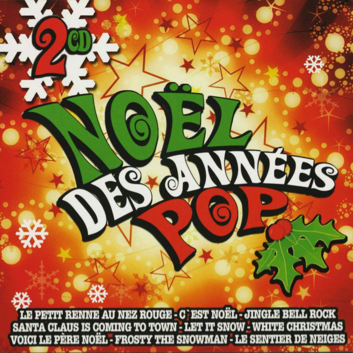 Noël des Années Pop (2-disc CD, VF) — cover
