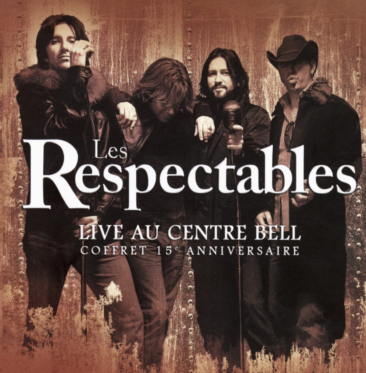 Respectables – Live Au Centre Bell (Coffret 2dvd Tin Can) (2-disc DVD, VF) — cover