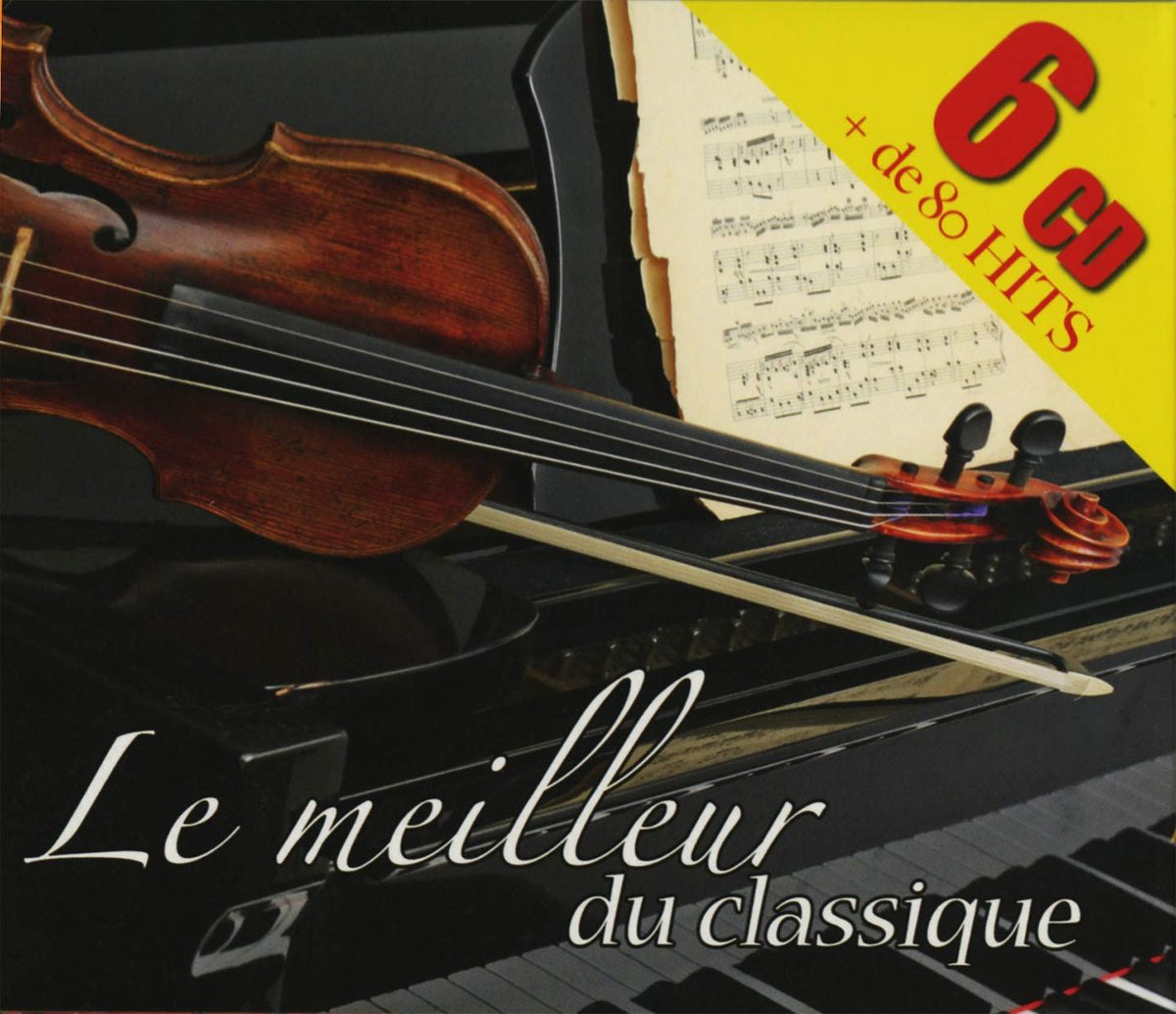 Le Meilleur du Classique – Artistes Varies (6-disc CD, EN) — cover