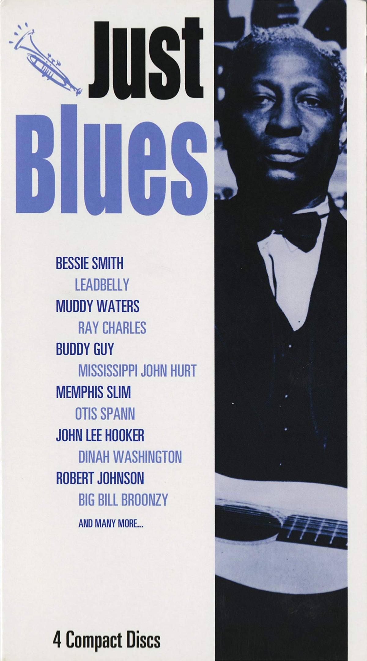 Just Blues – Various Artists 48 Blues Classics (4-disc CD, EN) — cover