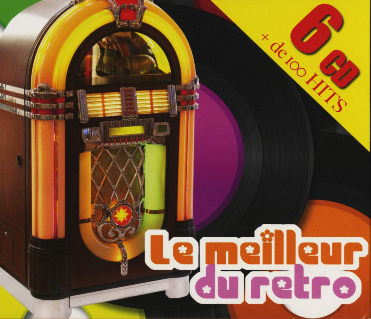 Le Meilleur du Retro – Artistes Varies (6-disc CD, EN) — cover