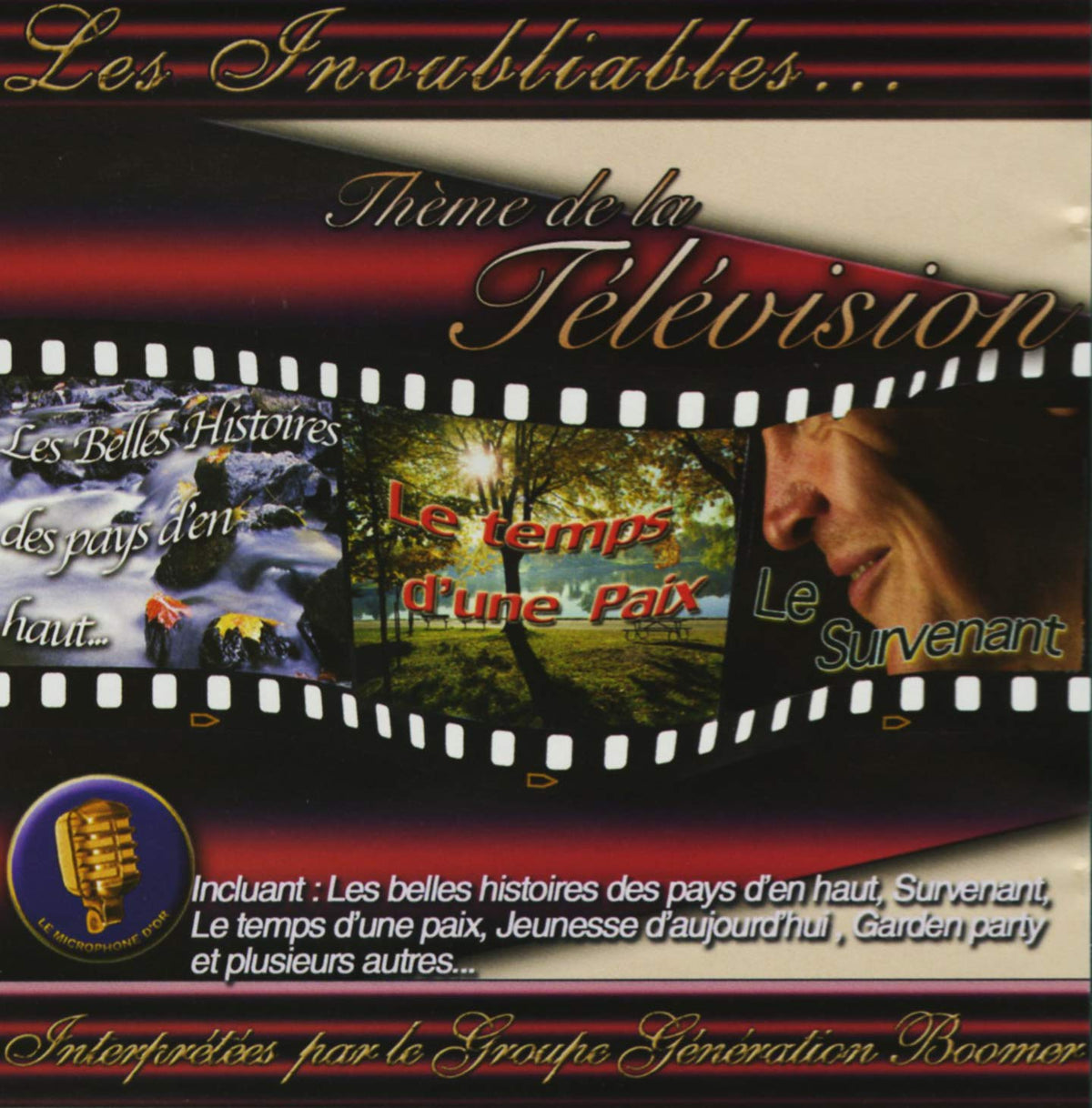 Génération Boomer – Les Inoubliables Theme De La Télévision (CD, VF) — cover