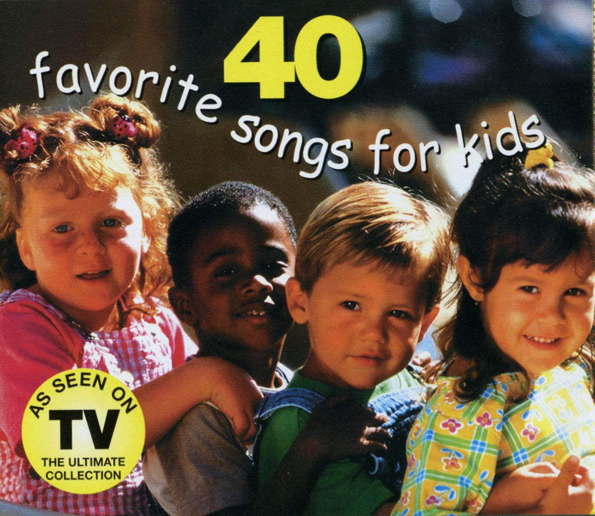 40 Favorite Songs For Kids (2-disc CD, EN) — cover