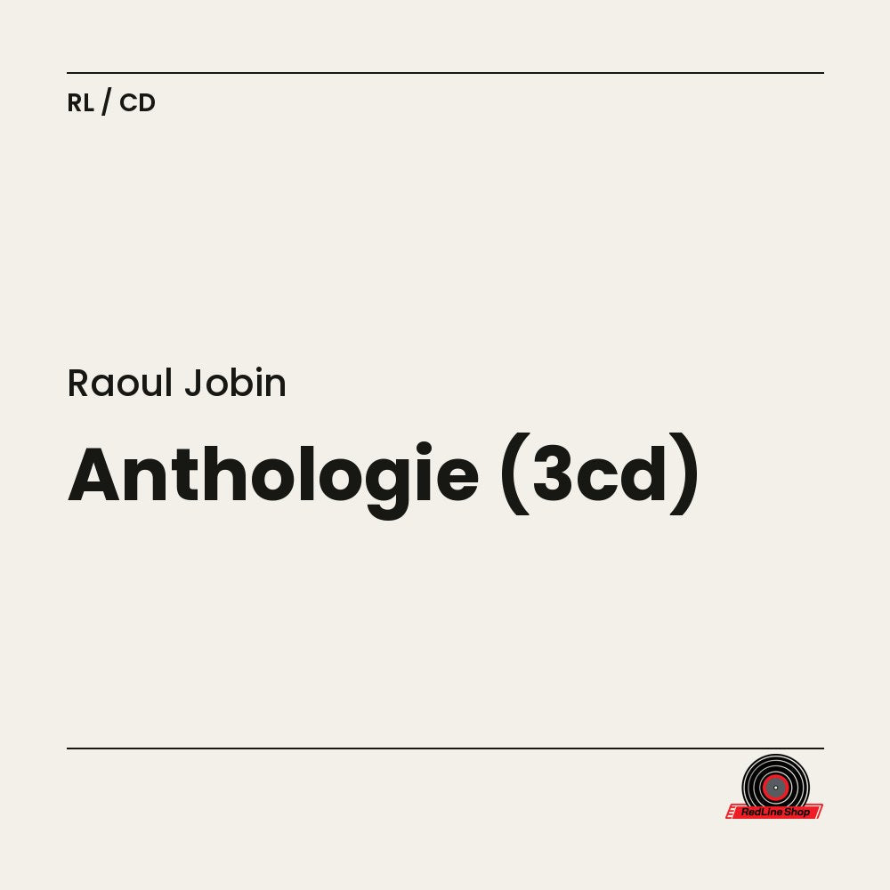 Raoul Jobin – Anthologie (3-disc CD, EN)