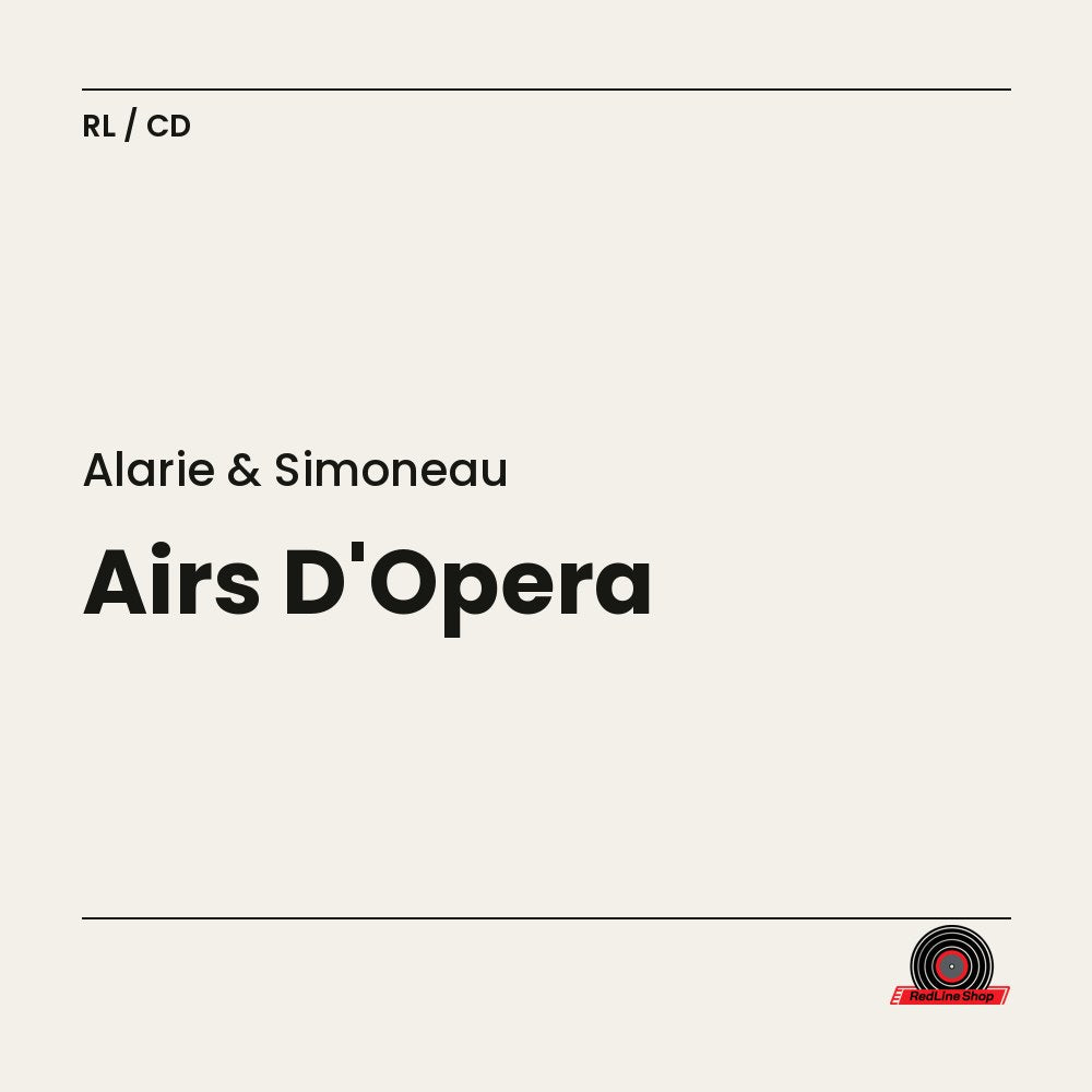Alarie & Simoneau – Airs D'Opera (CD, EN)