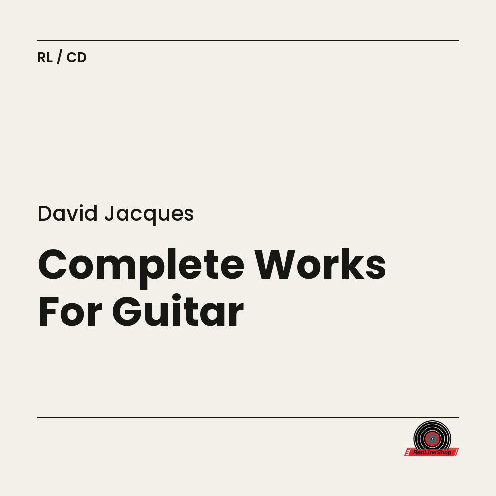 David Jacques – Complete Works For Guitar (2-disc CD, EN)
