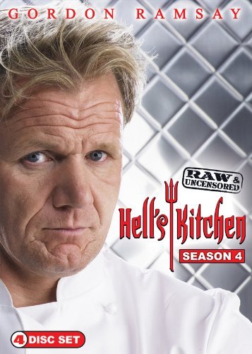 Gordon Ramsay – Season 4 Hell's Kitchen (US) (4-disc DVD, EN)
