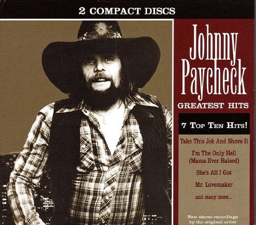 Johnny Paycheck – Greatest Hits (2-disc CD, EN)