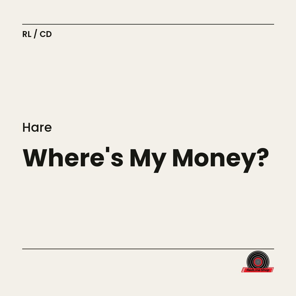 Hare – Where's My Money? (CD, EN)
