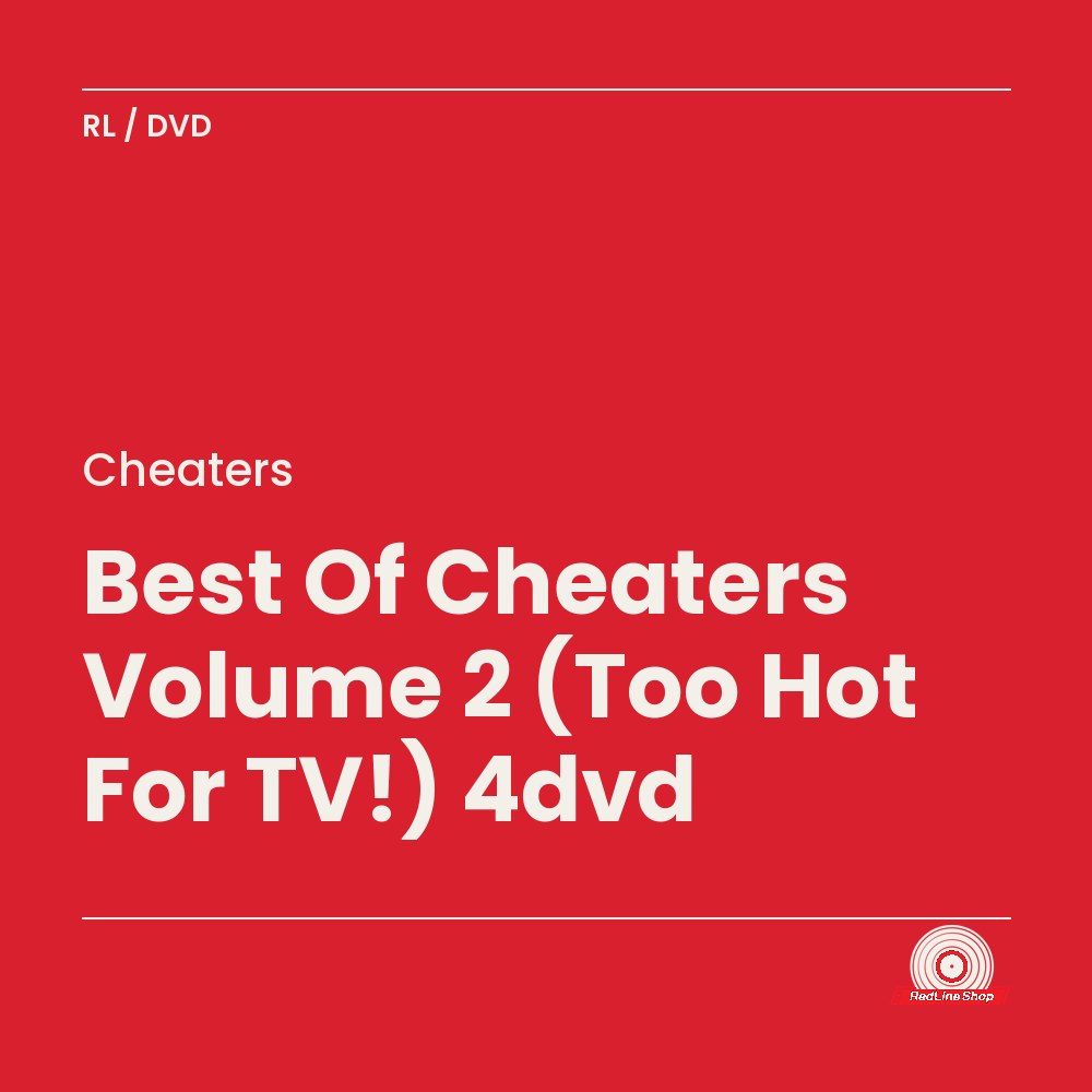 Cheaters – Best Of Cheaters Volume 2 (Too Hot For TV!) 4dvd (4-disc DVD, EN)