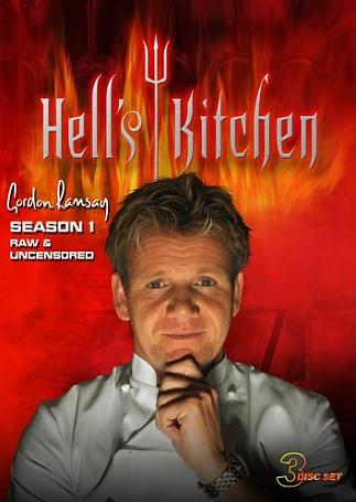 Gordon Ramsay – Season 1 Hell's Kitchen (US Deluxe) (3-disc DVD, EN)