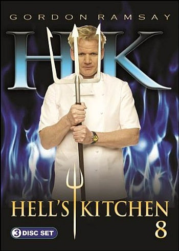 Gordon Ramsay – Season 8 Hell's Kitchen (4-disc DVD, EN)