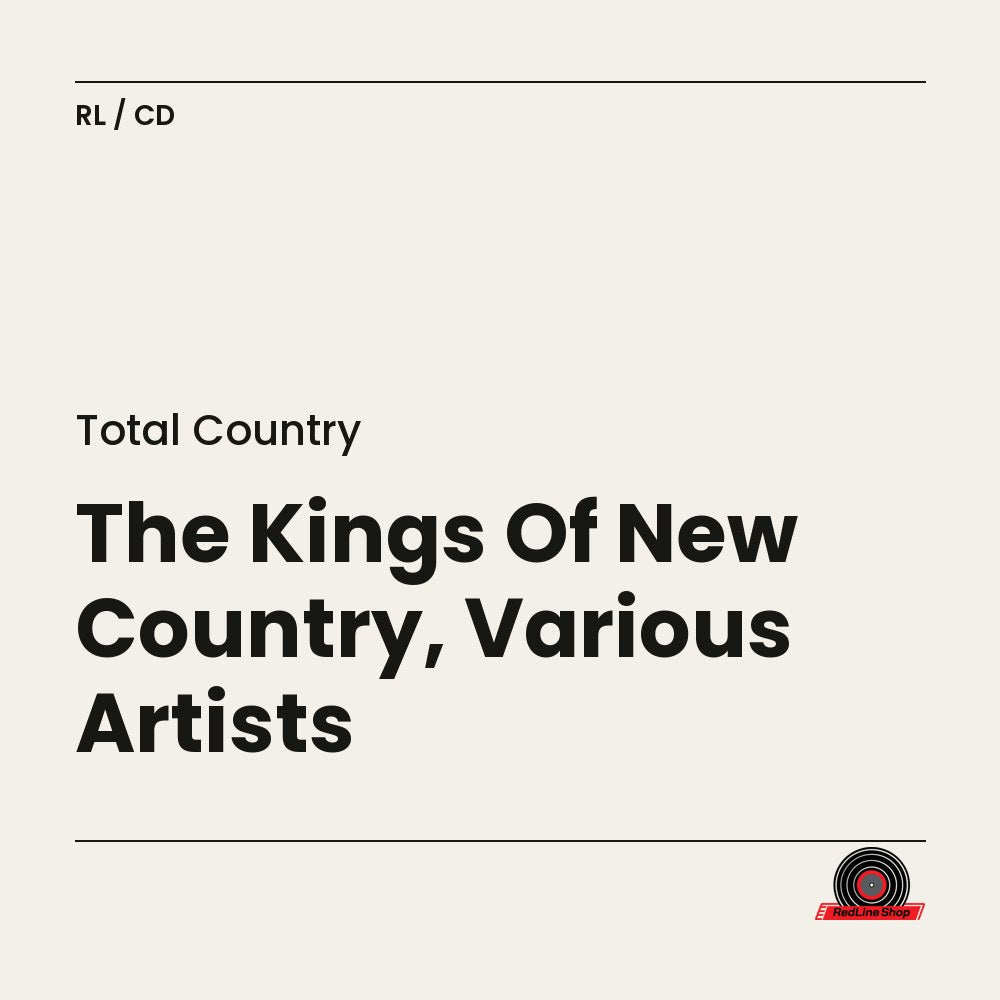 Total Country – The Kings Of New Country, Various Artists (CD, EN)