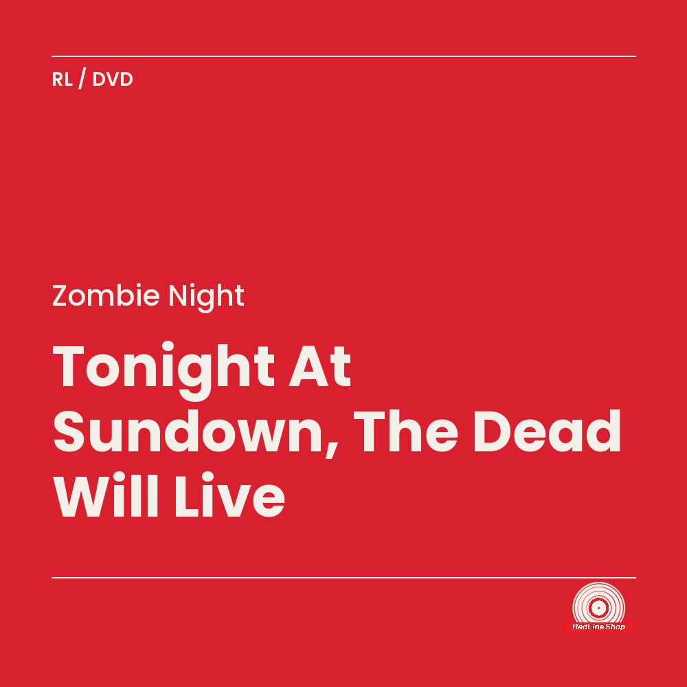 Zombie Night – Tonight At Sundown, The Dead Will Live (DVD, EN)