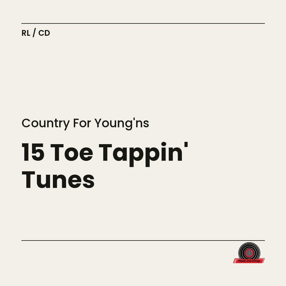 Country For Young'Ns – 15 Toe Tappin' Tunes (CD, EN)