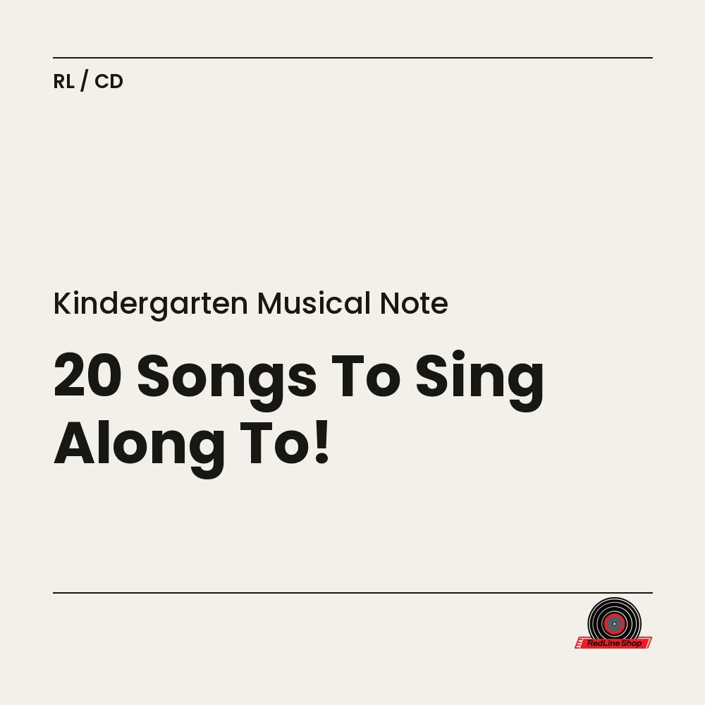Kindergarten Musical Note – 20 Songs To Sing Along To! (CD, EN)