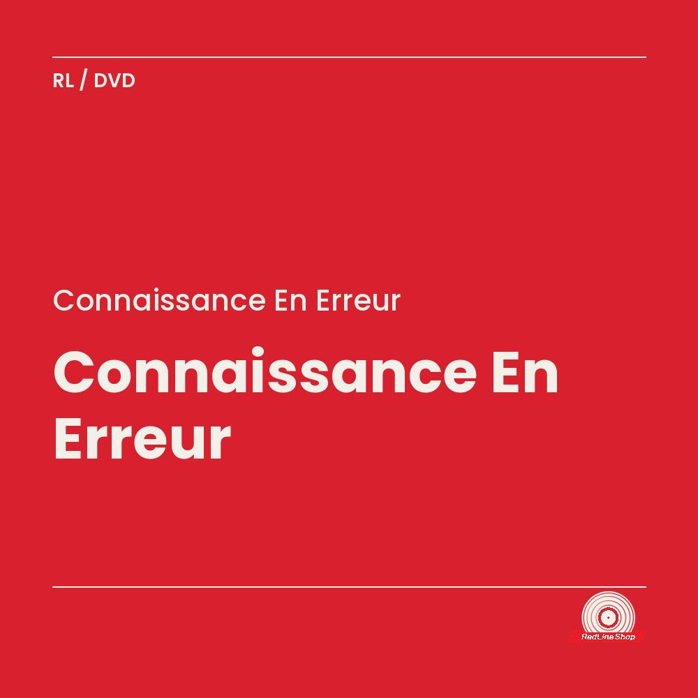 Connaissance en Erreur (DVD, EN)