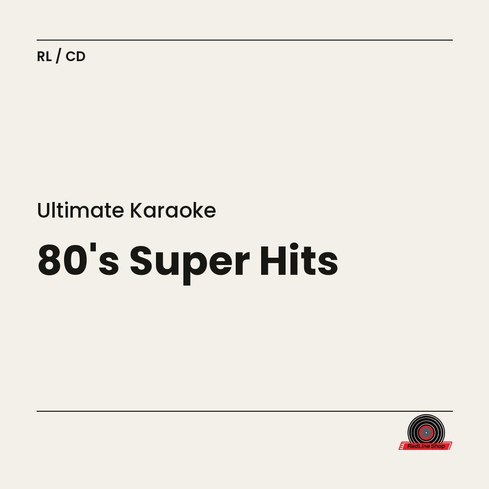 Ultimate Karaoke – 80's Super Hits (CD, EN)