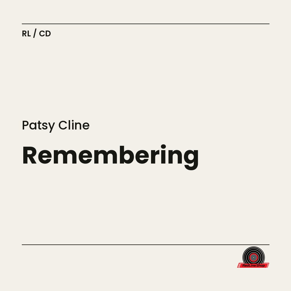 Patsy Cline – Remembering (CD, EN)