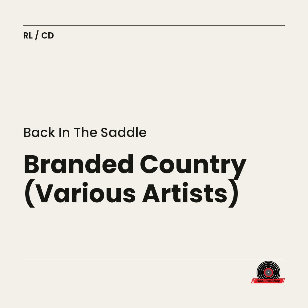 Back In the Saddle – Branded Country (Various Artists) (CD, EN)