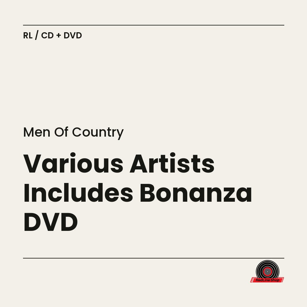 Men of Country – Various Artists Includes Bonanza DVD (2-disc CD + DVD, EN)