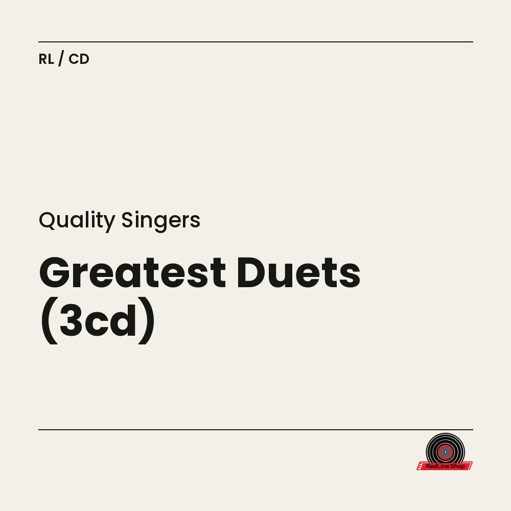 Quality Singers – Greatest Duets (3-disc CD, EN)