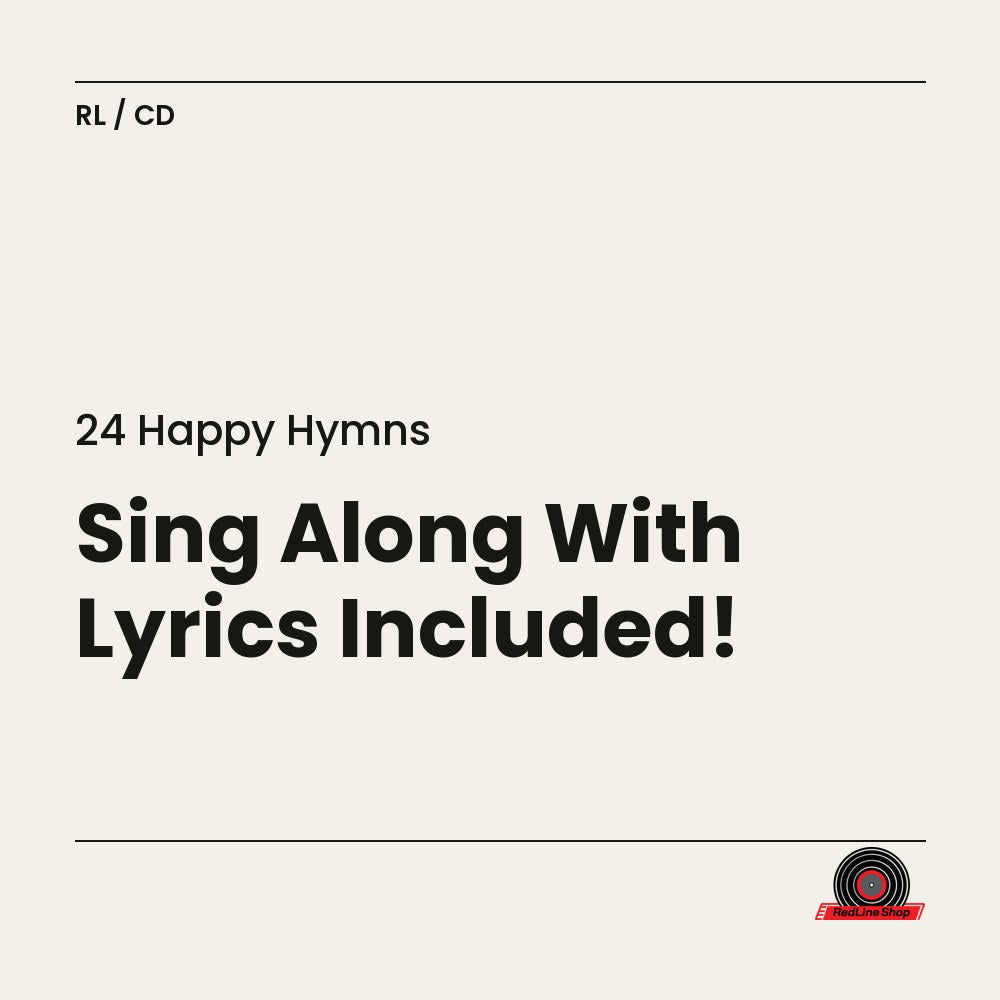 24 Happy Hymns – Sing Along With Lyrics Included! (CD, EN)