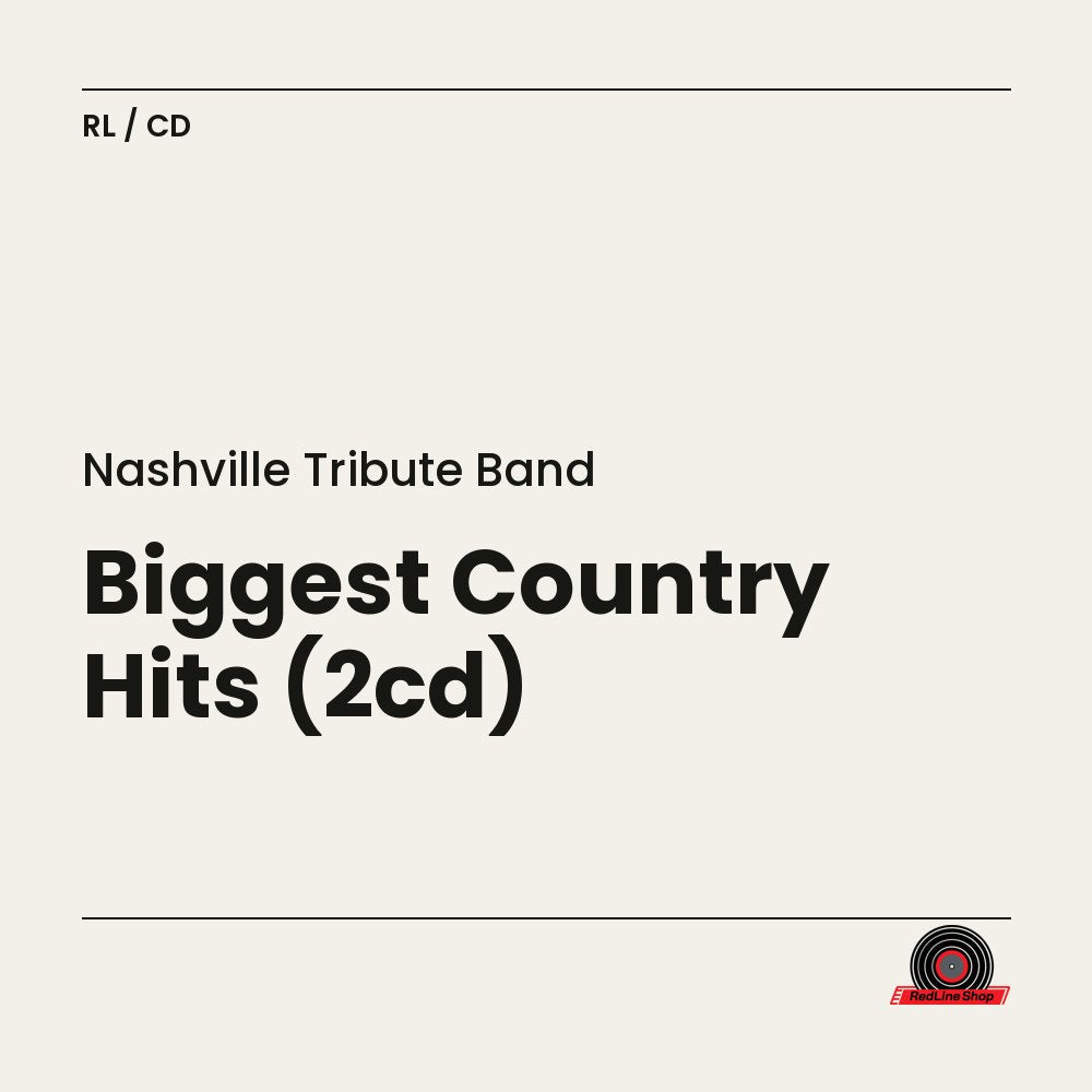 Nashville Tribute Band – Biggest Country Hits (2-disc CD, EN)