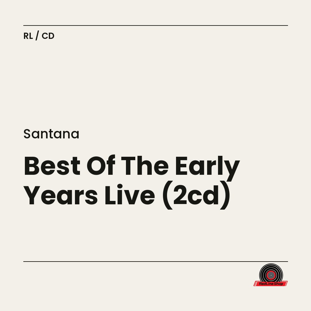 Santana – Best Of The Early Years Live (2-disc CD, EN)